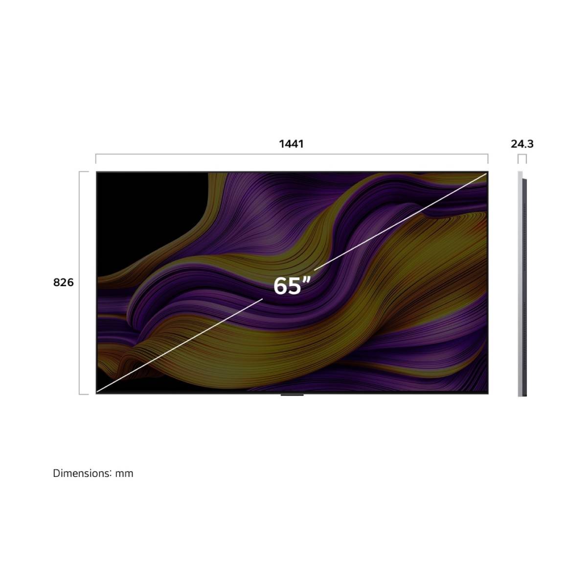 LG OLED65G55LW OLED EVO G5 4K Smart Τηλεόραση, 65 | Lg| Image 5