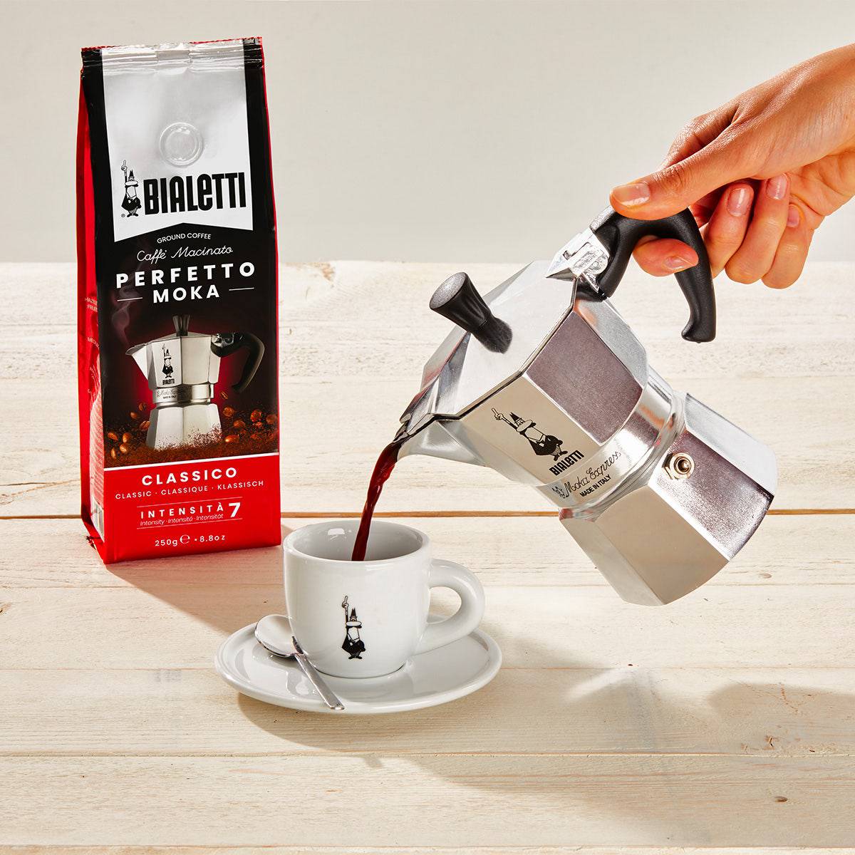 BIALETTI 505710 Moka Express Μπρίκι Espresso, Αλουμίνιο | Bialetti| Image 2
