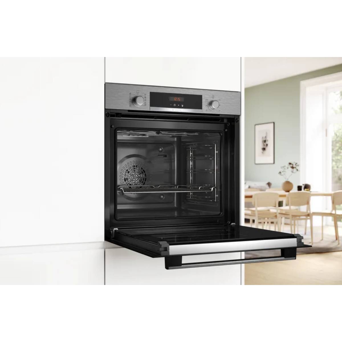BOSCH HBA574BS3 Εντοιχιζόμενος Φούρνος με Πυρόλυση, Inox | Bosch| Image 4