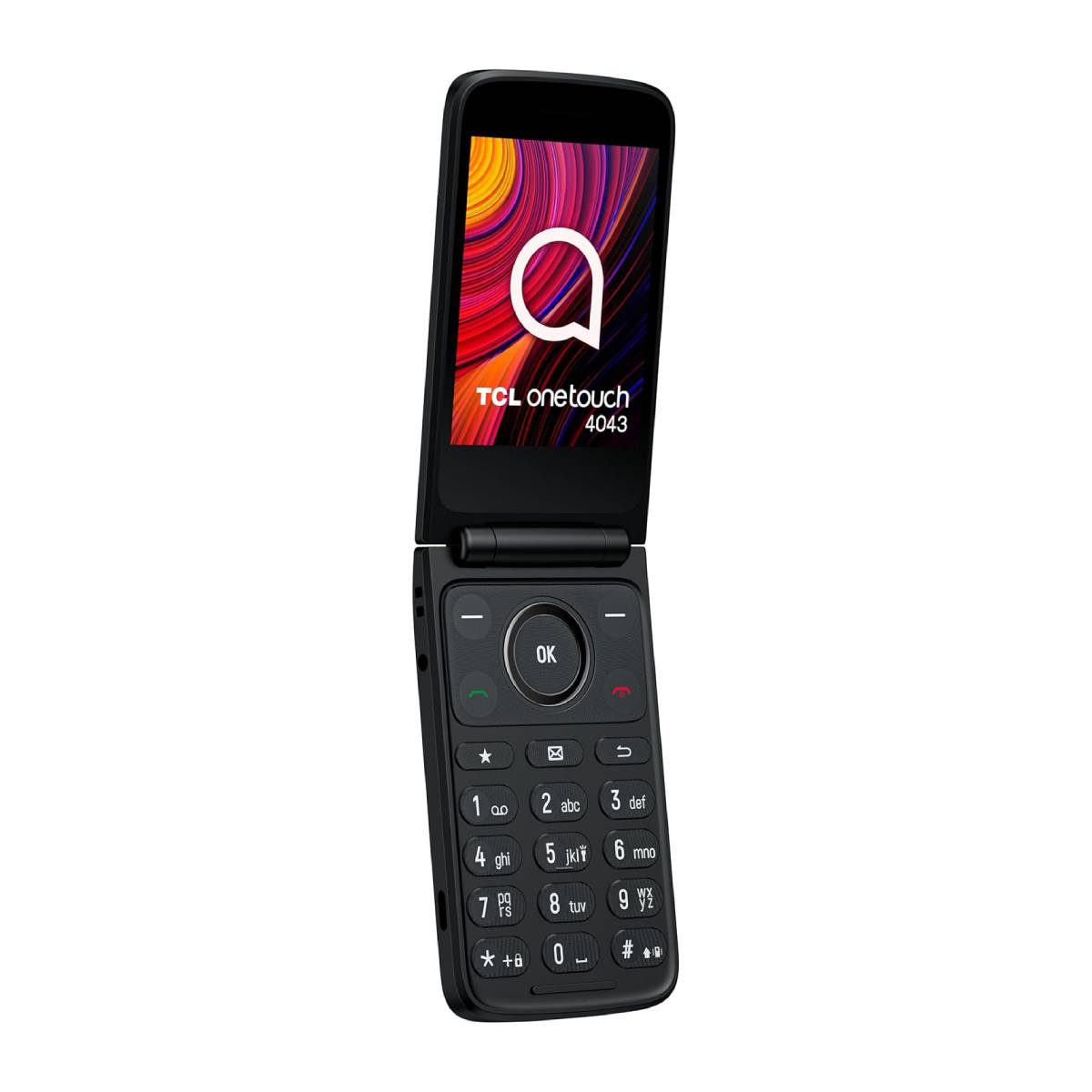 TCL OneTouch 4043 Κινητό Τηλέφωνο, Μαύρο | Tcl| Image 1