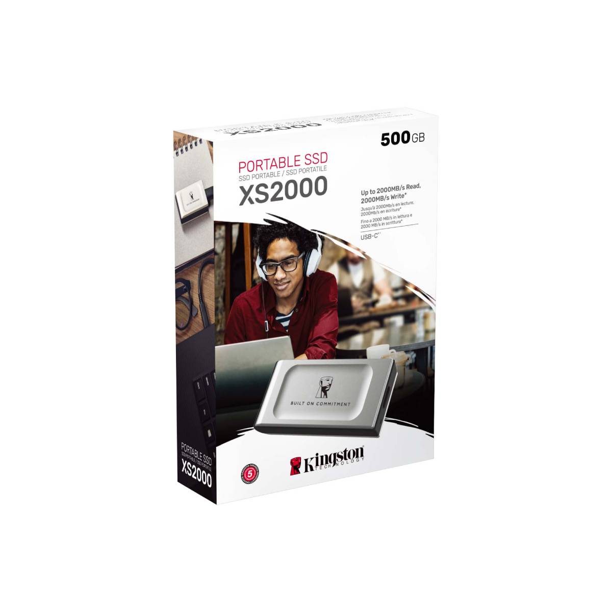 KINGSTON SXS2000/500G Εξωτερικός Δίσκος SSD, 500GB | Kingston| Image 3