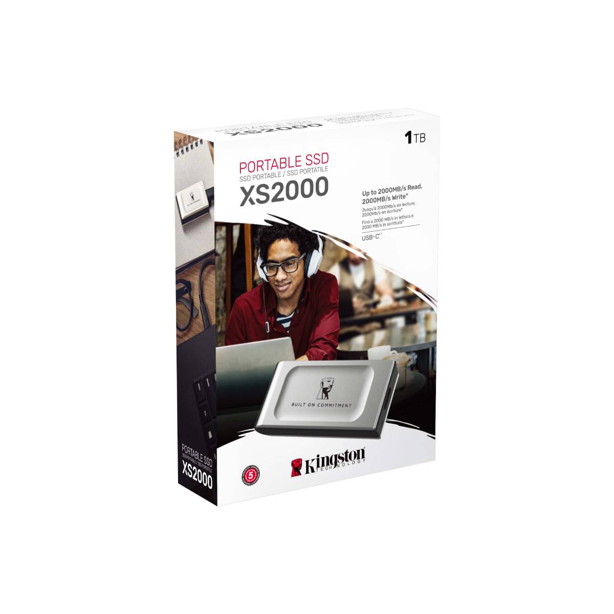 KINGSTON SXS2000/1000G Εξωτερικός Δίσκος SSD, 1TB | Kingston| Image 3