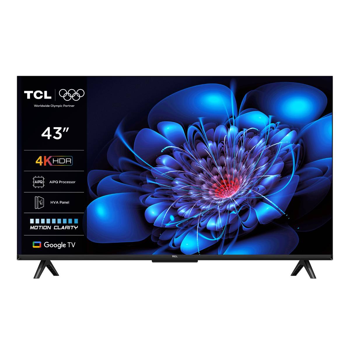 TCL 43P61K UHD LED 4Κ Google TV Τηλεόραση, 43" | Tcl| Image 1