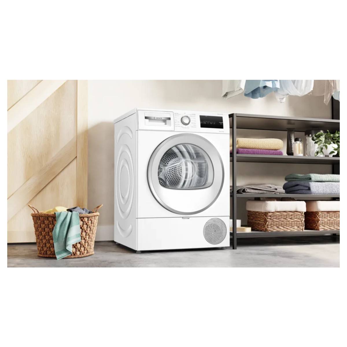 BOSCH WTH85224GB Στεγνωτήριο με Autodry, 8 Kg, Άσπρο | Bosch| Image 4