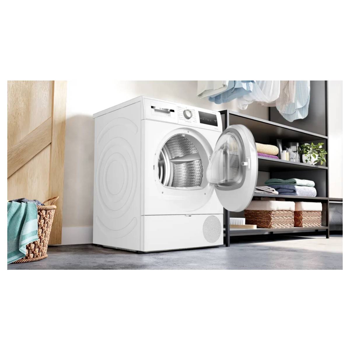 BOSCH WTH85224GB Στεγνωτήριο με Autodry, 8 Kg, Άσπρο | Bosch| Image 3