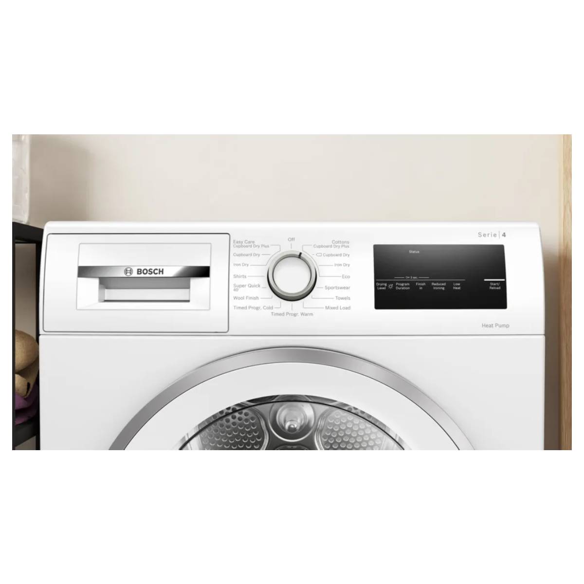 BOSCH WTH85224GB Στεγνωτήριο με Autodry, 8 Kg, Άσπρο | Bosch| Image 2