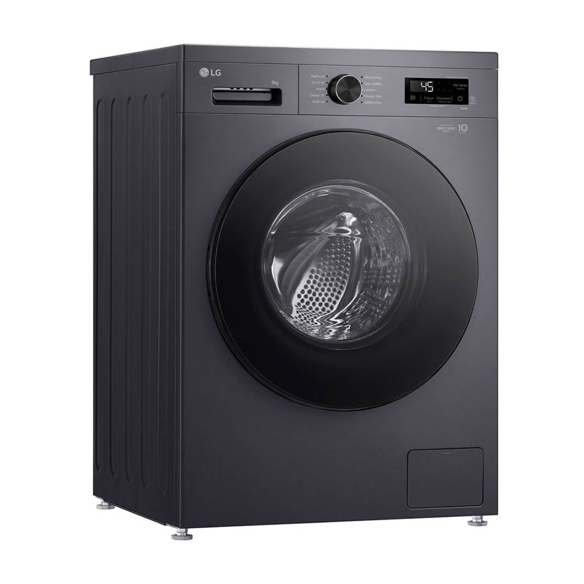 LG F4X1009NMB Πλυντήριο Ρούχων με WiFi 9 Kg, Μαύρο | Lg| Image 3