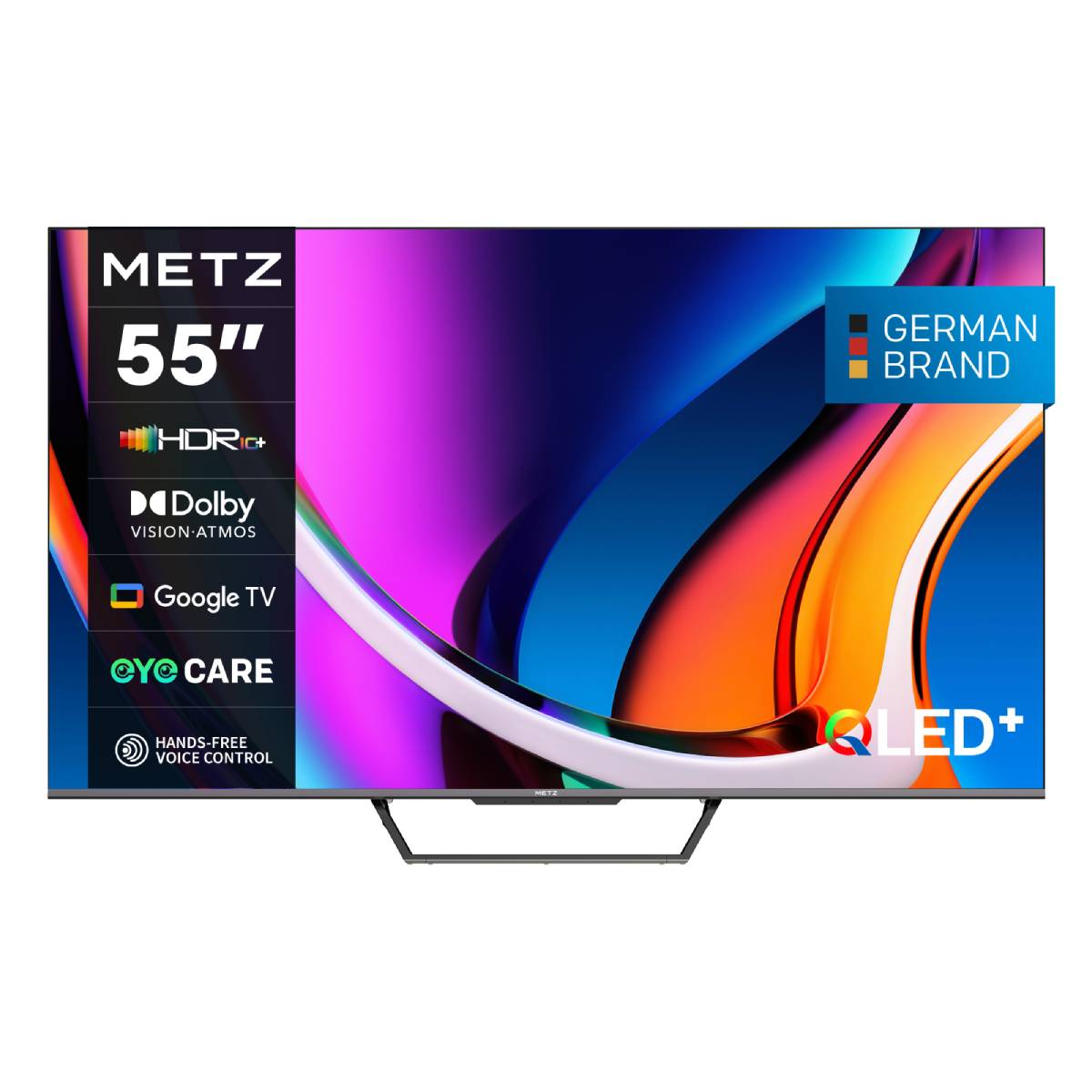 METZ 55MQD7500Z QLED 4K UHD Google Τηλεόραση, 55" | Metz| Image 1