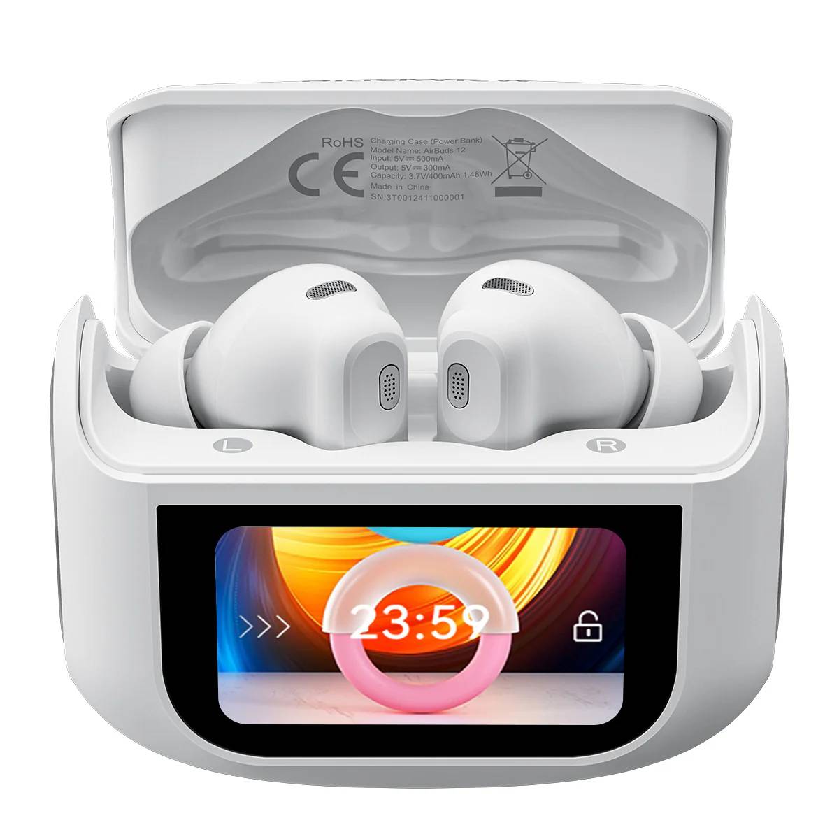 BLACKVIEW AirBuds 12 True Wireless Ακουστικά, Άσπρο | Blackview| Image 2