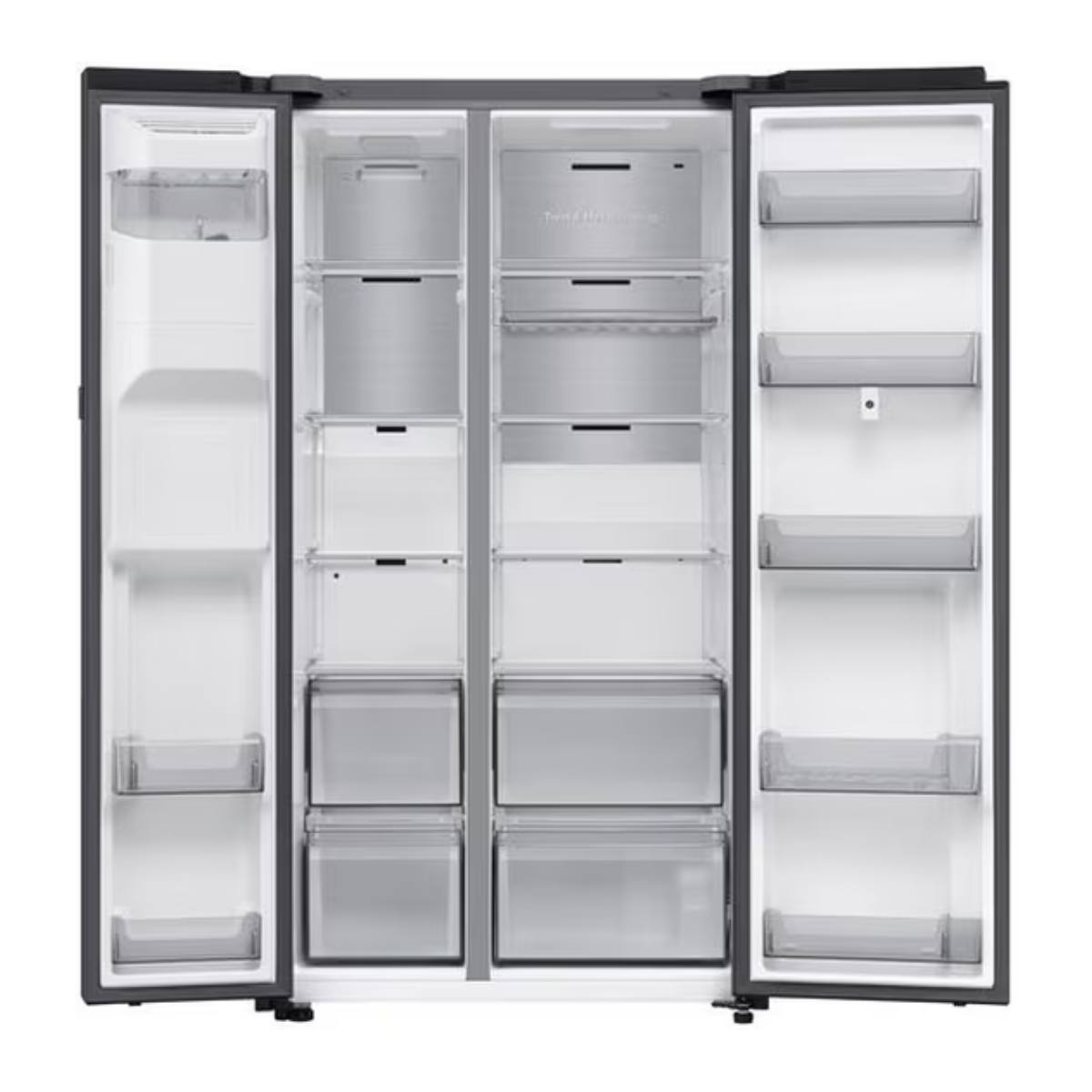 SAMSUNG RS90F66BEFEF Ψυγείο Ντουλάπα με Απευθείας Σύνδεση Νερού, Μαύρο | Samsung| Image 4