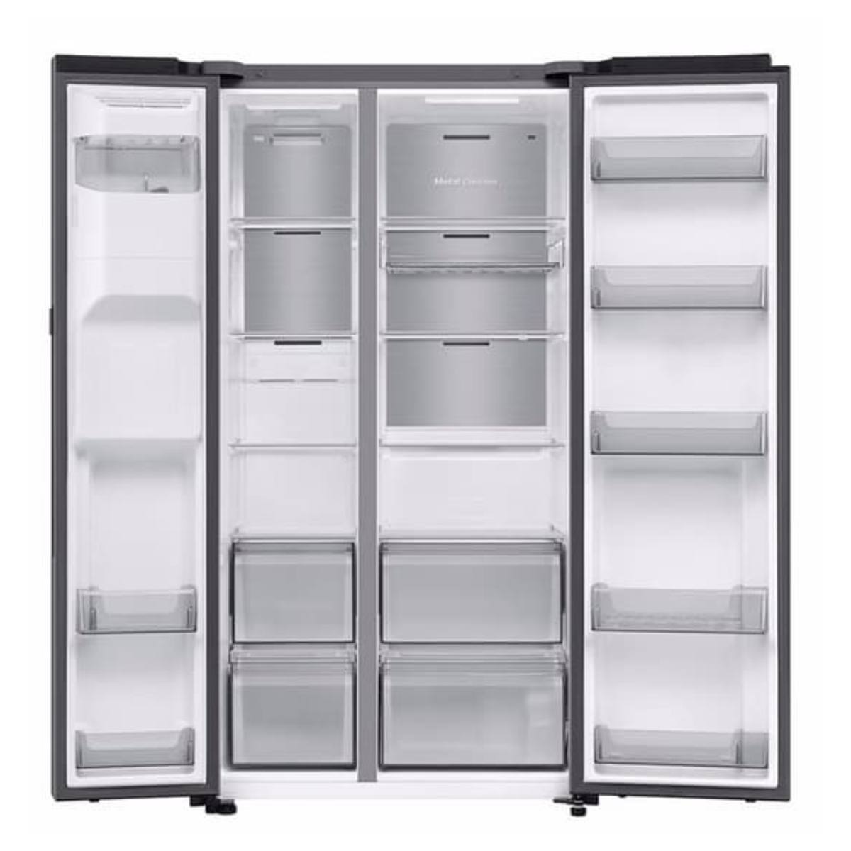 SAMSUNG RS90F64EETEF Ψυγείο Ντουλάπα με Απευθείας Σύνδεση Νερού, Ανθρακί | Samsung| Image 4