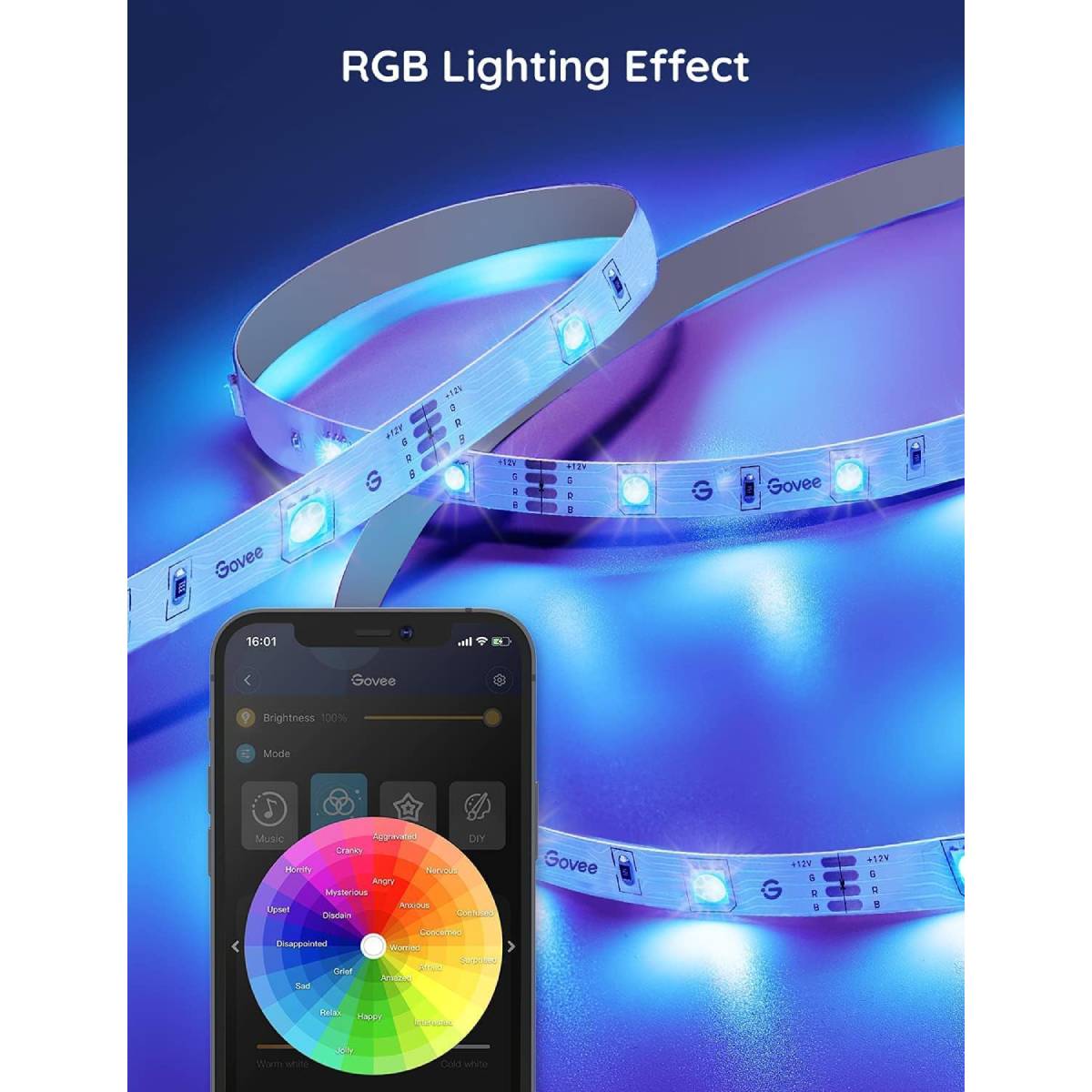GOVEE H615A Ταινία Φωτισμού RGB LED, 5 Μέτρα | Govee| Image 2