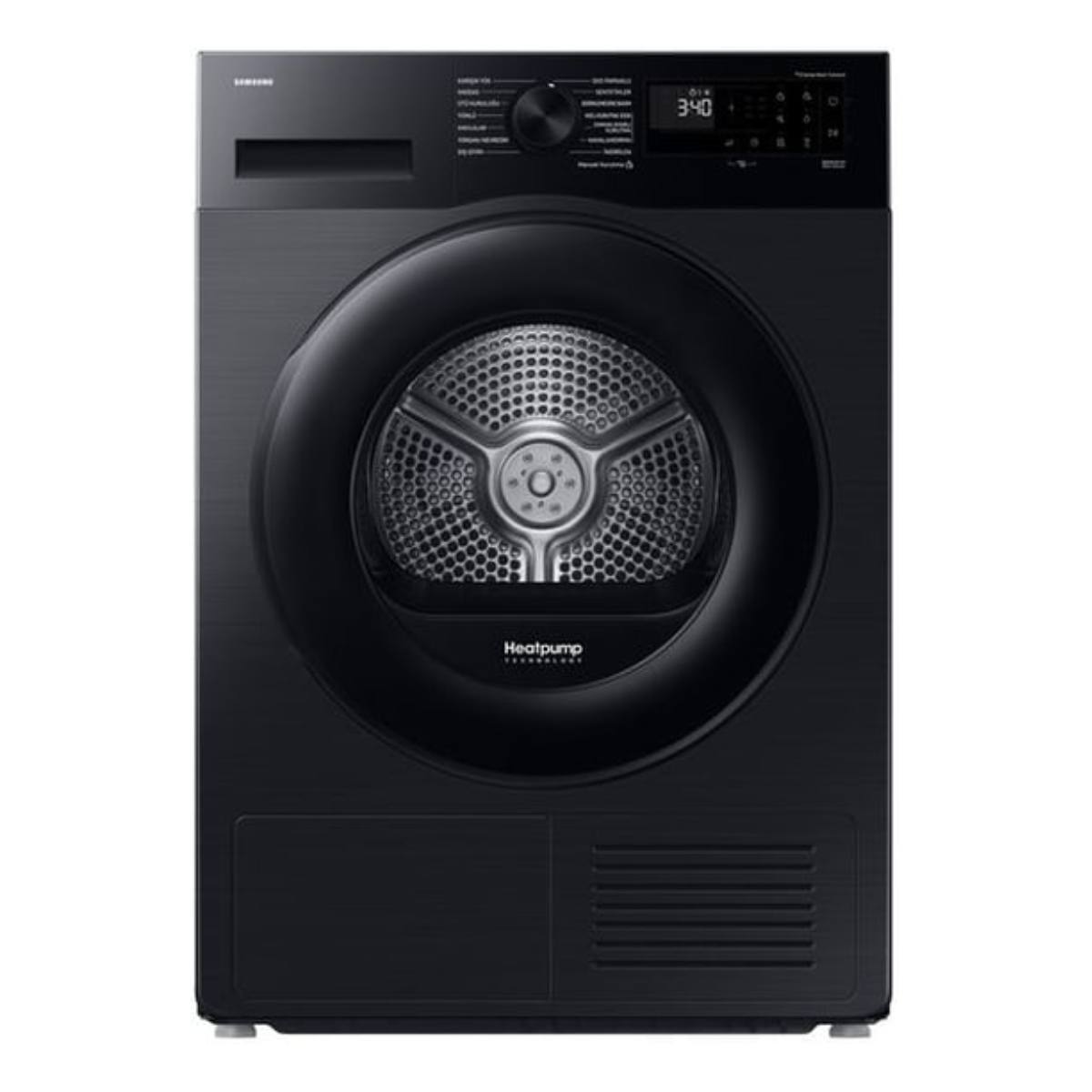 SAMSUNG DV90DG52A0ABLE Στεγνωτήριο Ρούχων με Αντλία Θερμότητας 9Kg, Μαύρο | Samsung| Image 1