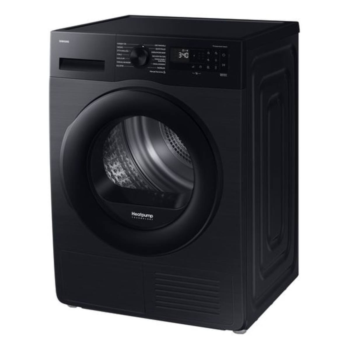 SAMSUNG DV90DG52A0ABLE Στεγνωτήριο Ρούχων με Αντλία Θερμότητας 9Kg, Μαύρο | Samsung| Image 2