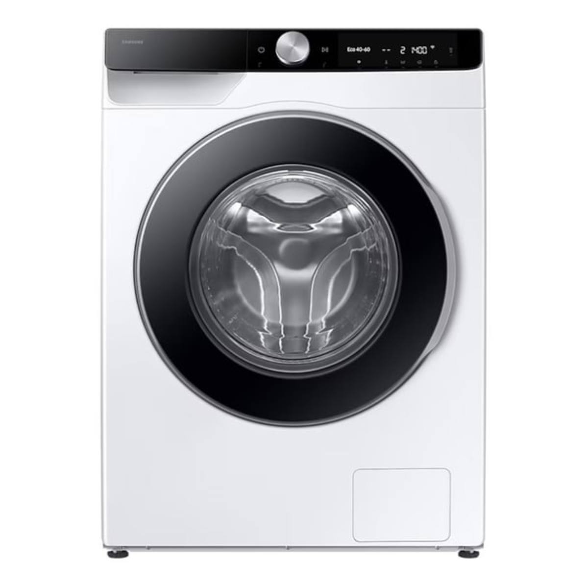 SAMSUNG WW90DG6U85LKU4 Πλυντήριο Ρούχων με Ατμό 9 kg, Άσπρο/Μαύρο | Samsung| Image 1