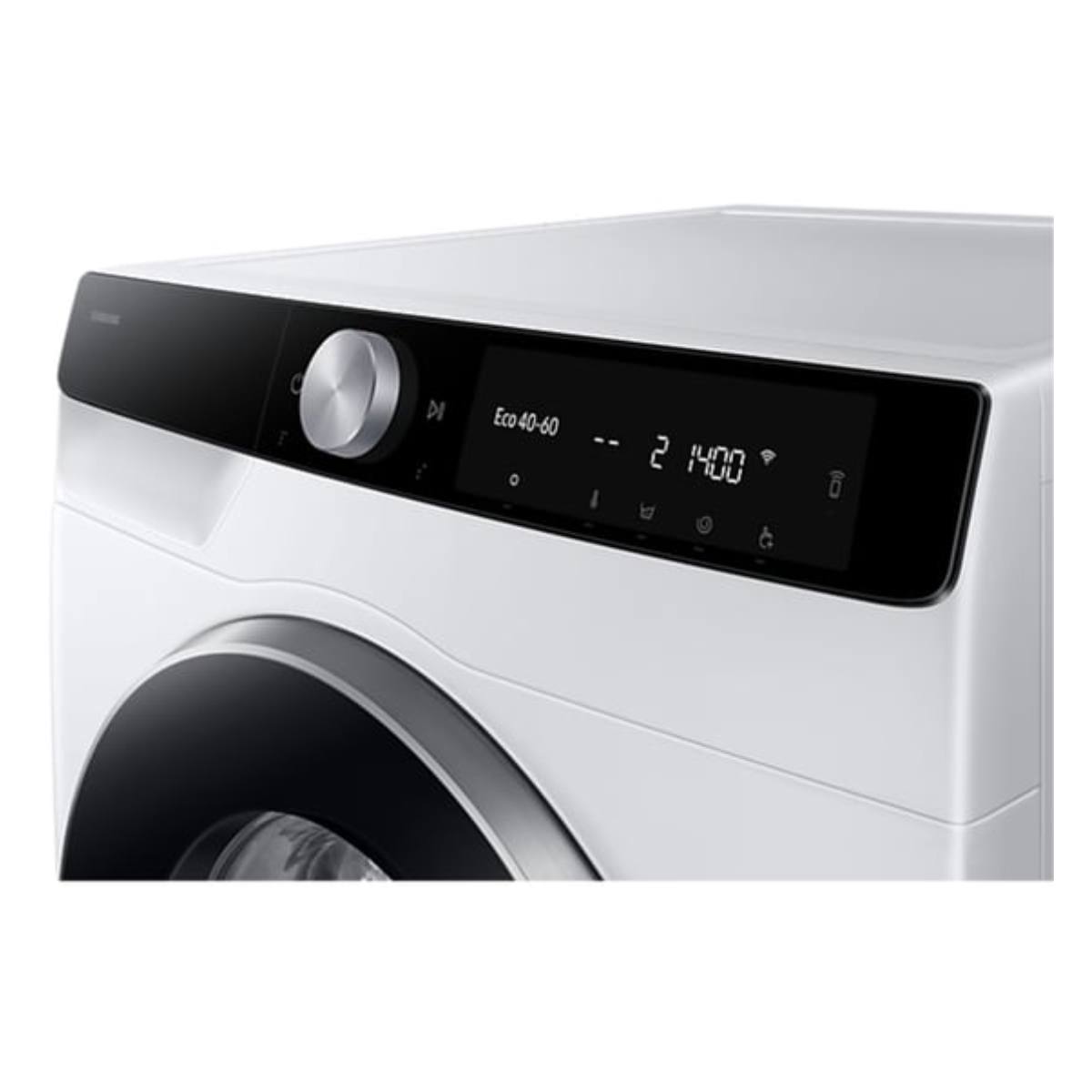 SAMSUNG WW90DG6U85LKU4 Πλυντήριο Ρούχων με Ατμό 9 kg, Άσπρο/Μαύρο | Samsung| Image 4