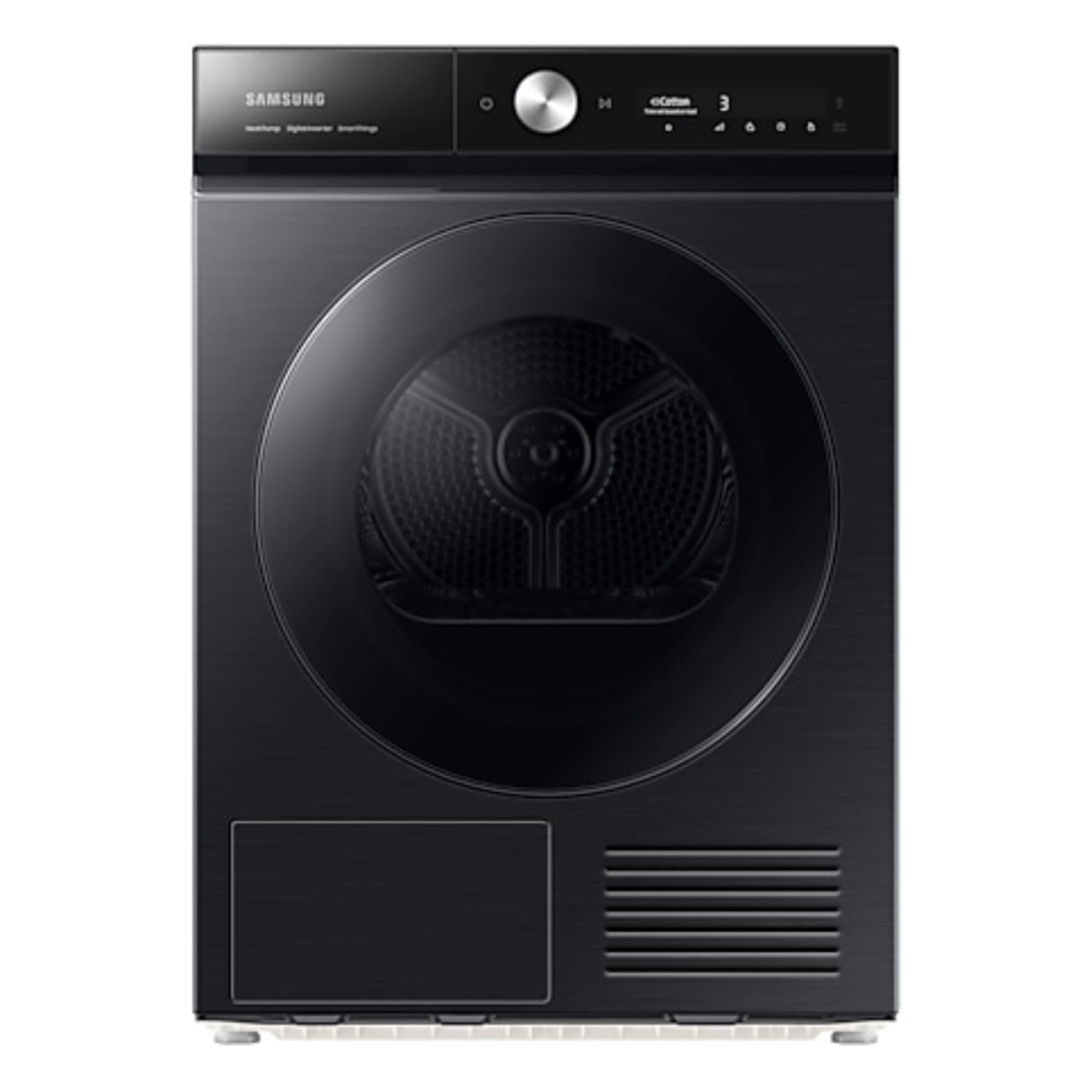SAMSUNG DV90DB7845GBU4 Στεγνωτήριο Ρούχων με Αντλία Θερμότητας 9 kg, Μαύρο | Samsung| Image 1