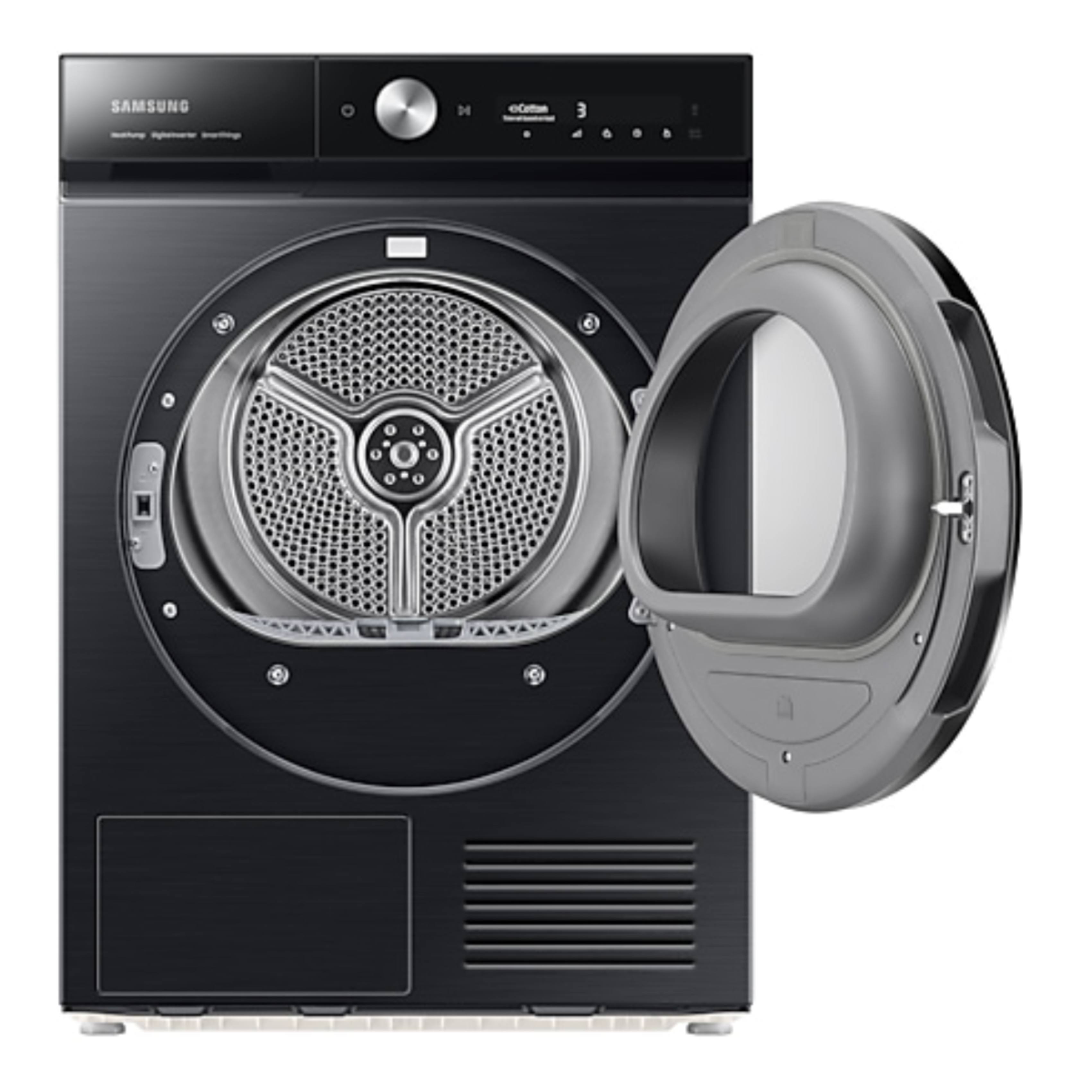 SAMSUNG DV90DB7845GBU4 Στεγνωτήριο Ρούχων με Αντλία Θερμότητας 9 kg, Μαύρο | Samsung| Image 2