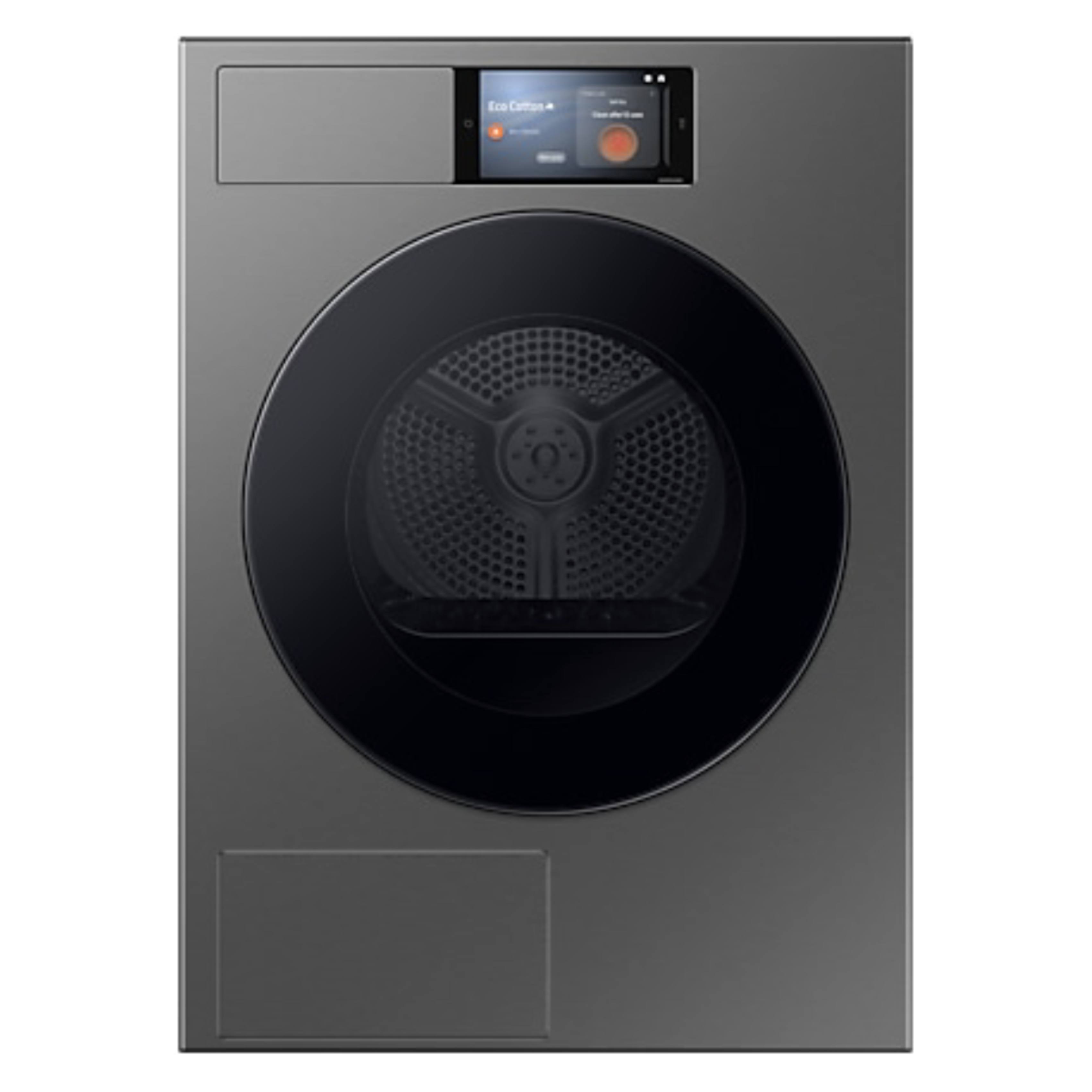 SAMSUNG DV90DB8845GHU4 Tumble Dryer with Heat Pump 9 kg, Darl Silver/Black  | Samsung| Image 1