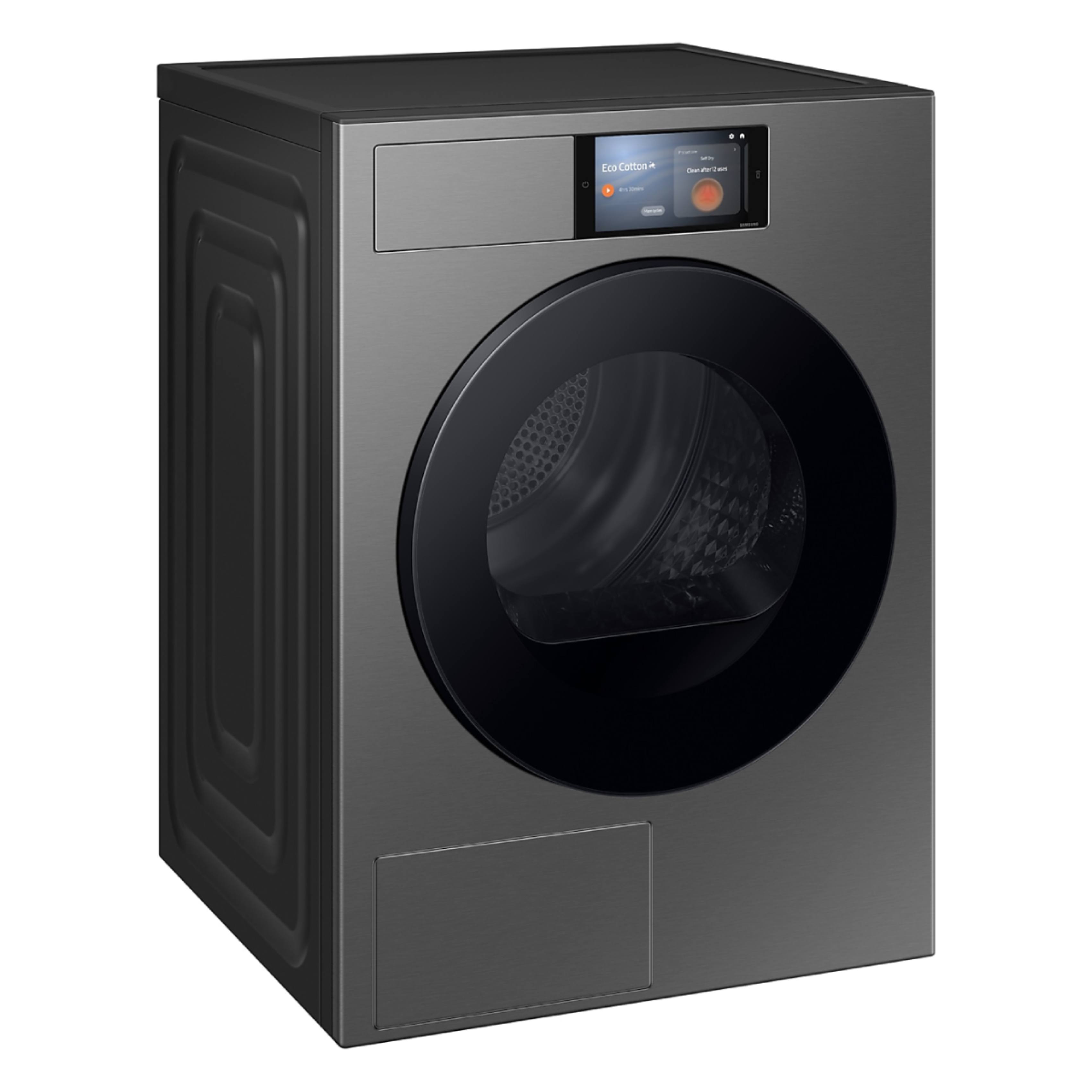 SAMSUNG DV90DB8845GHU4 Tumble Dryer with Heat Pump 9 kg, Darl Silver/Black  | Samsung| Image 2