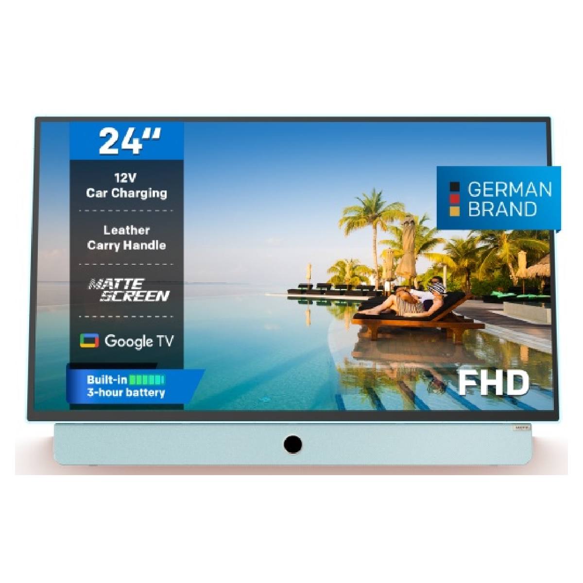 METZ 24MPE7000Y Φορητή Google LED Τηλεόραση, 24" Μπλε  | Metz| Image 1