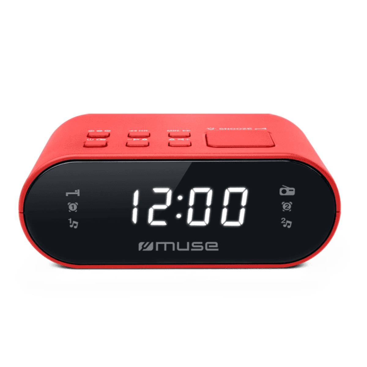 MUSE M-10 Ραδιοξυπνητήρι, Κόκκινο | Muse| Image 2