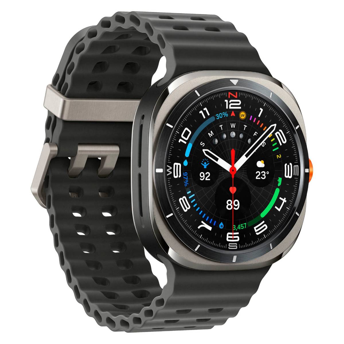 SAMSUNG Galaxy Watch Ultra 2025 Smartwatch 47mm, Ασημί Τιτανίου | Samsung| Image 3