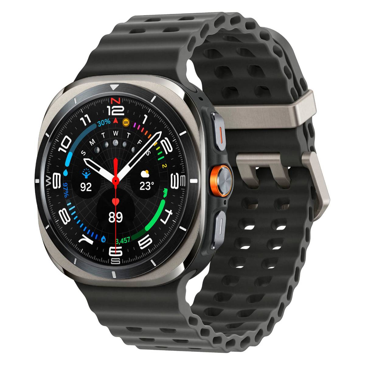 SAMSUNG Galaxy Watch Ultra 2025 Smartwatch 47mm, Ασημί Τιτανίου | Samsung| Image 2